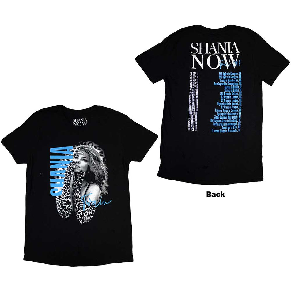 Shania Twain Tour 2018 Gloves Photo Black