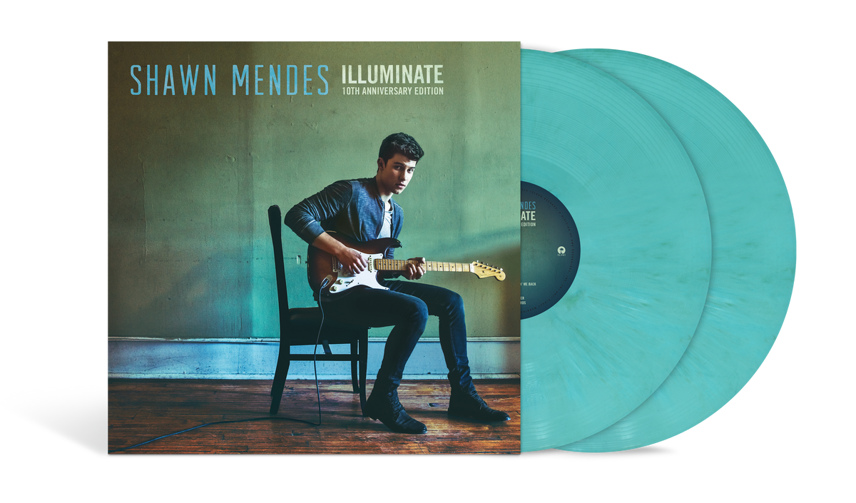 Shawn Mendes Illuminate (10th Anniversary Edition) (Limited) [Translucent Aqua Vinyl] [2LP]