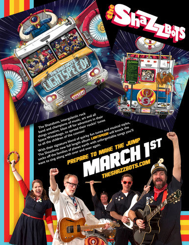 Shazzbots Lightspeed! - CD Album