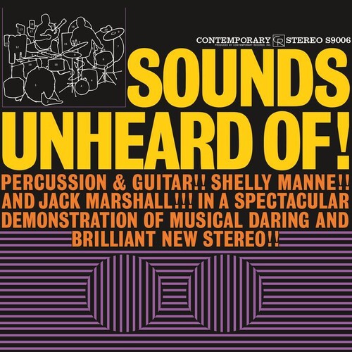 Shelly Manne Sounds Unheard Of! - Record Album - Vinyl LP