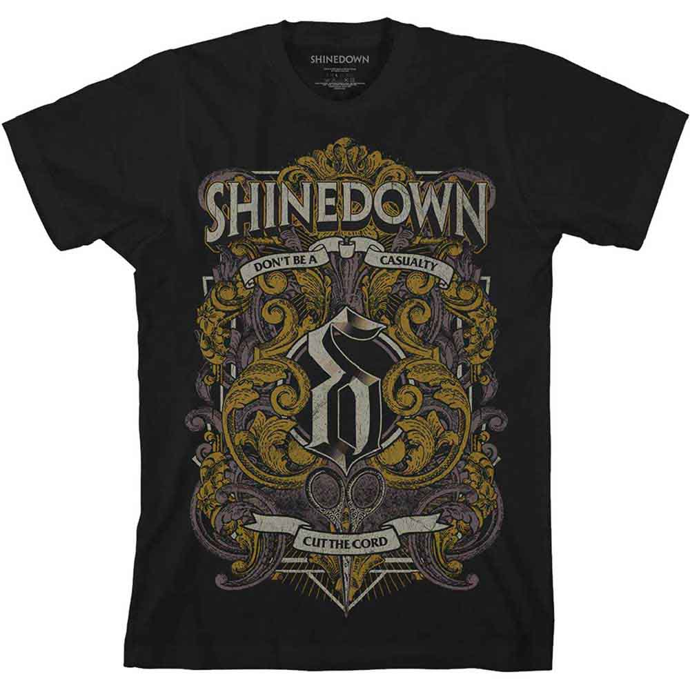 Shinedown Ornamental Scissors Black