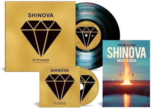 Shinova El Presente... Y Los Dias Que Vendran (10-Inch + CD + Signed Postcard) - Double Record Album - Vinyl LP