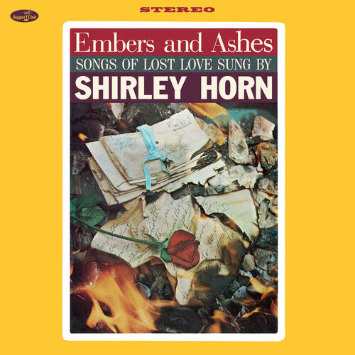 Shirley Horn Embers & Ashes: Songs Of Lost Love Sung By Shirley Horn - Record Album - Vinyl LP
