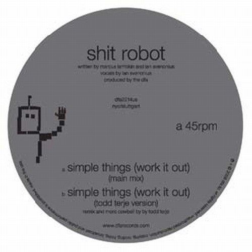 Shit Robot Simple Things - Record Album - Vinyl LP