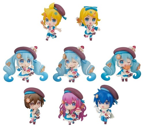 Shokugan Vocaloid Snow Miku Fig 2026 Ver 8Ct Dis Shokugan - Vocaloid - Snow Miku Figure Collection 2026 Version 8ct display - 8-Disc Collectible Figure Set