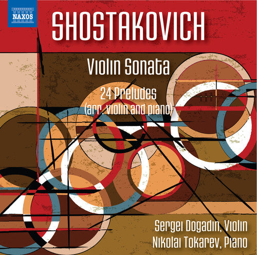 Shostakovich / Dogadin / Tokarev Violin Sonata 134 - CD Album