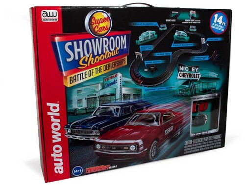 Showroom Shootout Race Set Auto World - Showroom Shootout: Battle of the Dealerships HO Slot Race Set 14' - CD Album