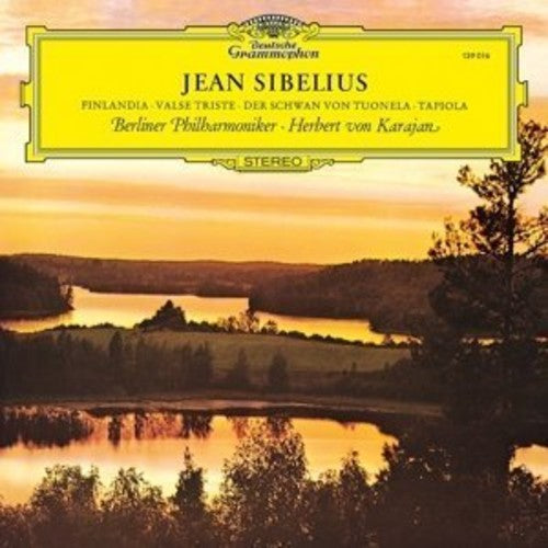 Sibelius / Karajan / Berliner Philharmoniker Finlandia / Valse Triste / the Swan of Tuonela - Record Album - Vinyl LP
