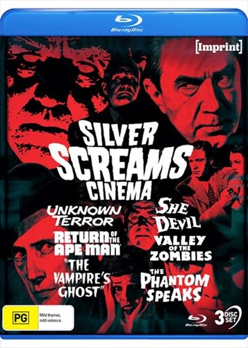 Silver Screams Cinema Silver Screams Cinema - All-Region/1080p - Triple Disc Blu-Ray Set