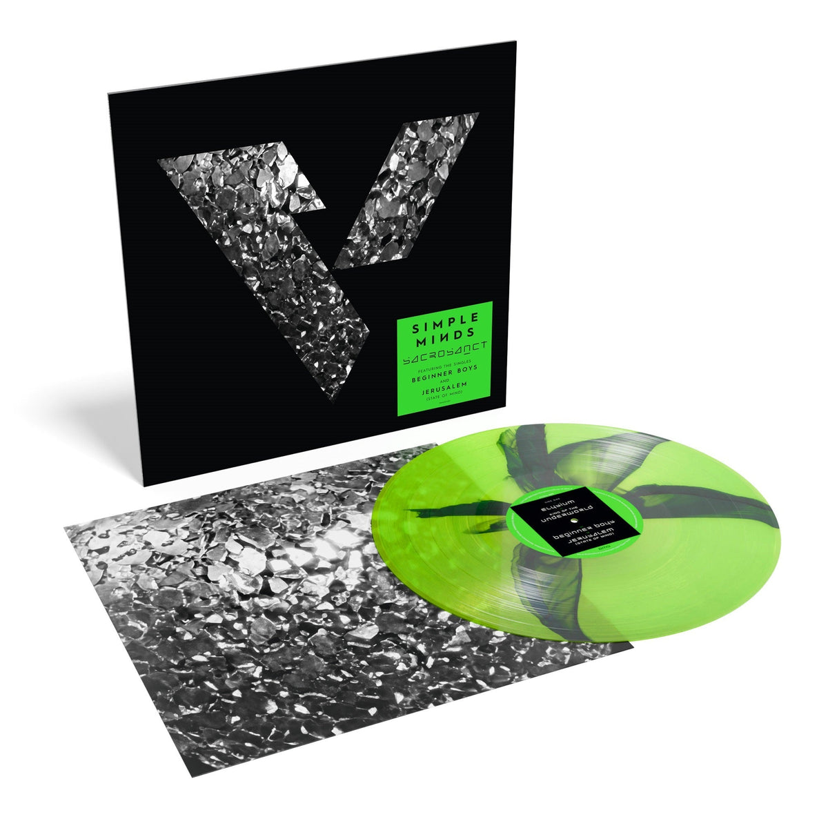 Simple Minds Sacrosanct (Indie Exclusive) [Green/Black Inkplosion LP]