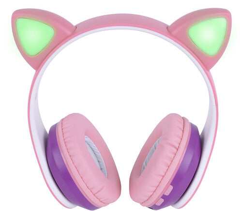 Singing Machine Smk302Pp Kids Bt Headphones Pink Singing Machine SMK302PP Kids Bluetooth Headphones Pink - Accessory
