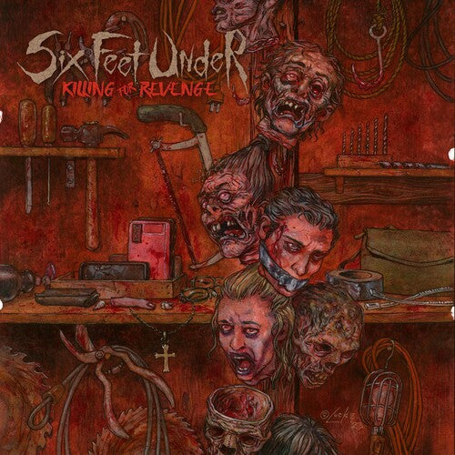 Six Feet Under Killing For Revenge - Record Album - Vinyl LP