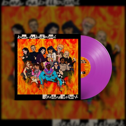 Skatune Network Burn The Billboard - Record Album - Vinyl LP
