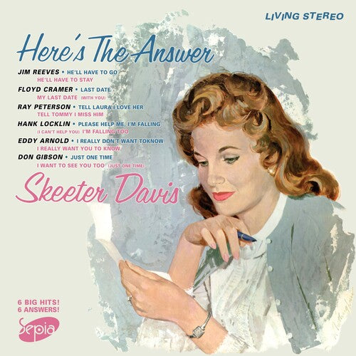 Skeeter Davis Here's The Answer - Record Album - Vinyl LP