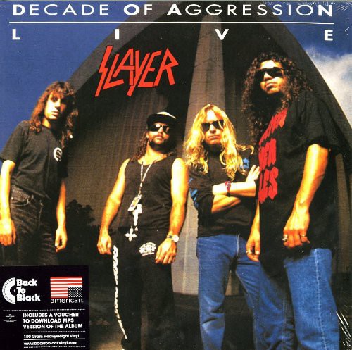 SLAYER Live: Decade of Aggression - Record Album - Vinyl LP