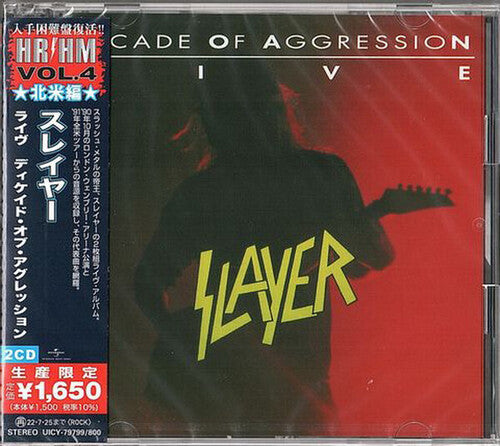 SLAYER Live: Decade Of Aggression (Reissue, Japan) [Import] (2 Cd's)