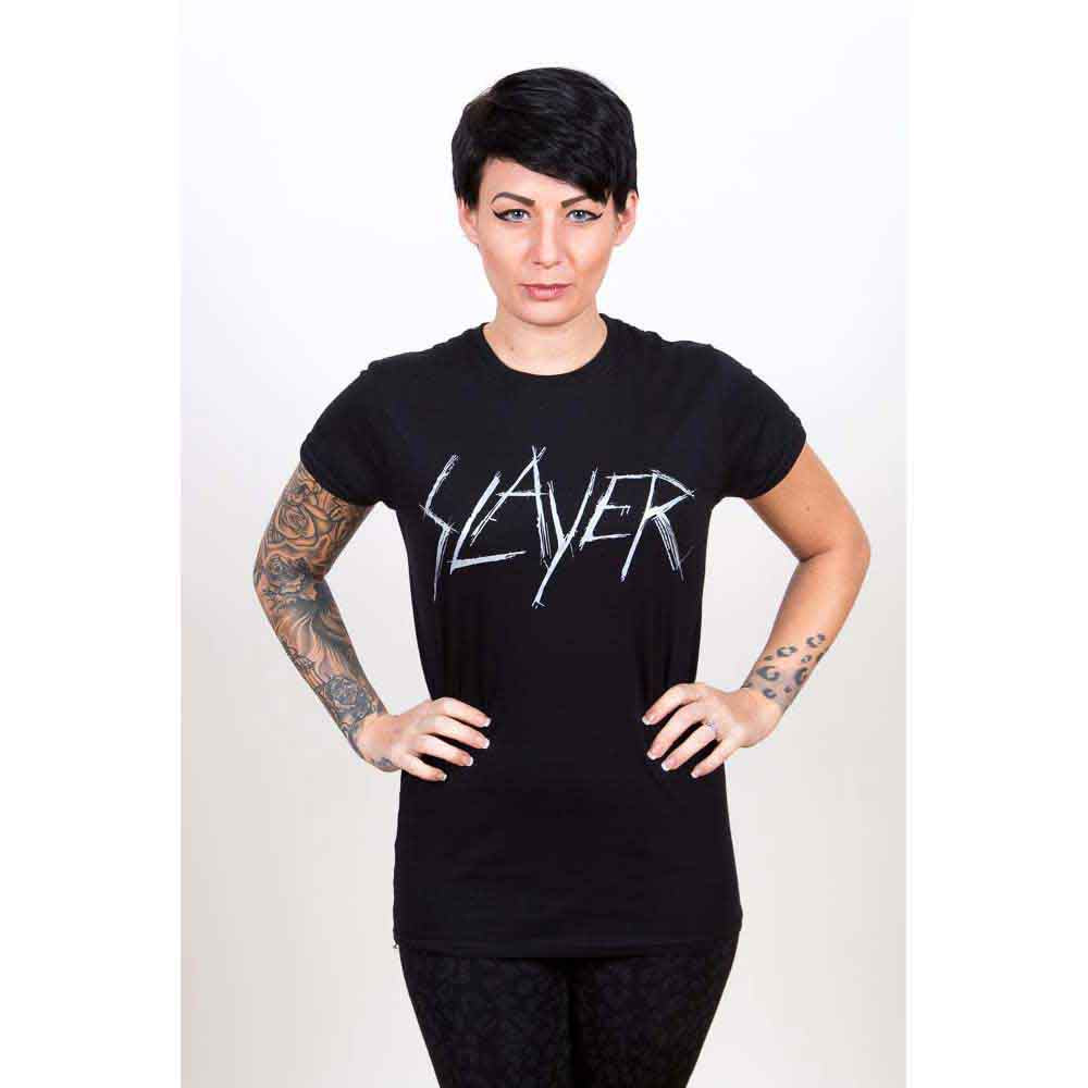 SLAYER Scratchy Logo Black