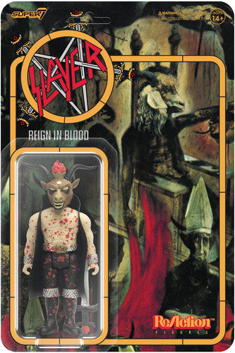 SLAYER Super7 - Slayer - ReAction Figures - Minotaur (Reign In Blood) (Exclusive) (AE Exclusive, Collectible, Figure, Action Figure)