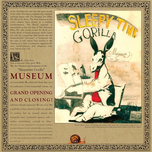 Sleepytime Gorilla Museum Grand Opening and Closing - Double Record Album - Vinyl LP