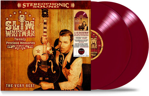 Slim Whitman 20 Precious Memories: The Very Best - Double Record Album - Vinyl LP