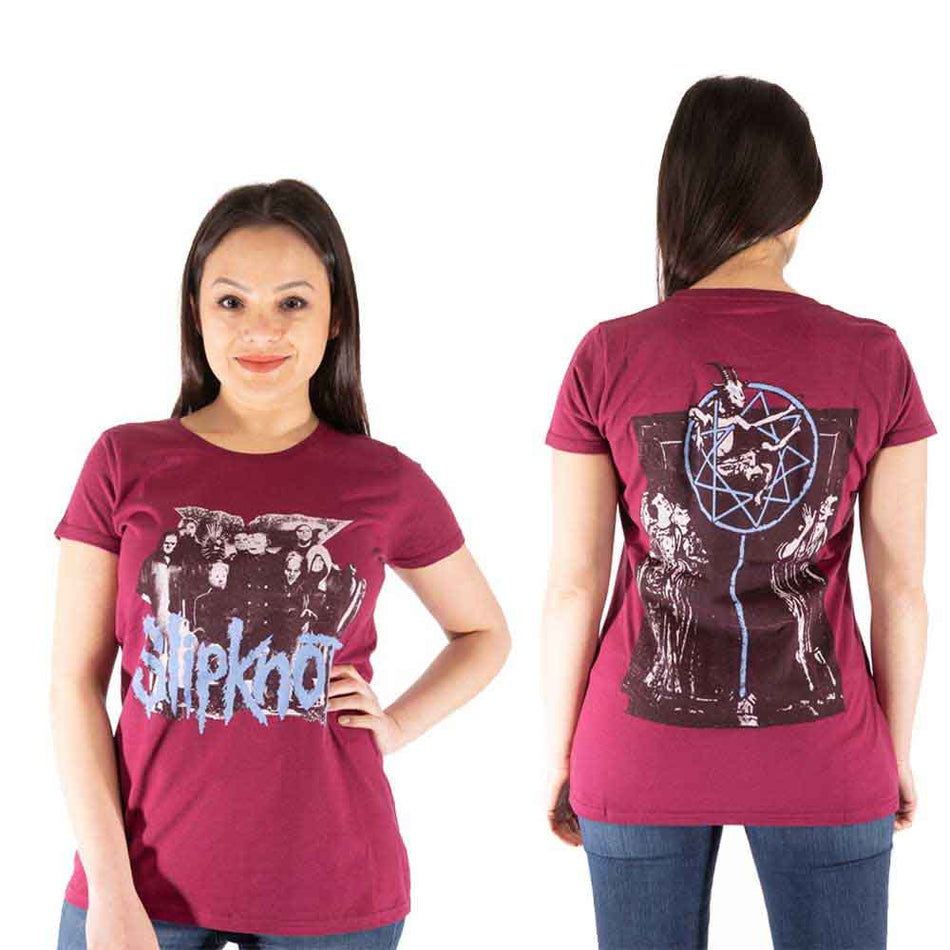 Slipknot Goat Logo Demon Red