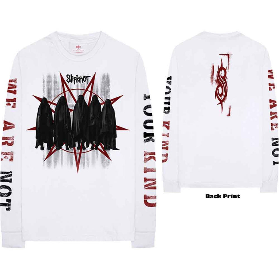 Slipknot Shrouded Group White