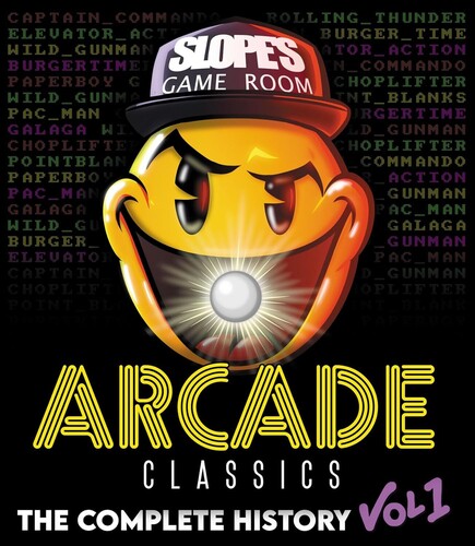Slopes Game Room: Arcade Classics the Complete V1 Slopes Game Room: Arcade Classics the Complete History Vol. 1 - Blu-Ray