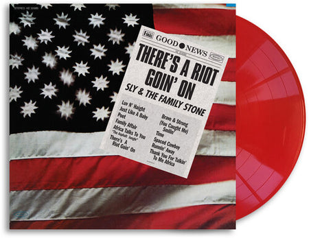Sly & The Family Stone There's A Riot Goin' On (Gatefold LP Jacket, Colored Vinyl, Red, 150 Gram Vinyl, Anniversary Edition)