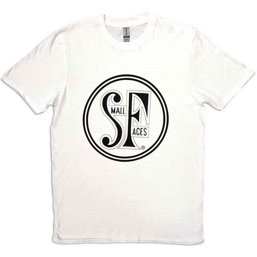 Small Faces Logo White