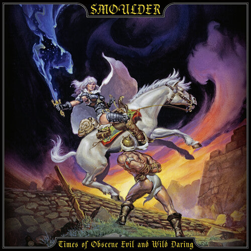 Smoulder Times Of Obscene Evil And Wild Daring - Record Album - Vinyl LP