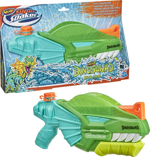 Soa Dinosaur Nerf - Super Soaker - DinoSquad - Dino-Soak Water Blaster - Toy
