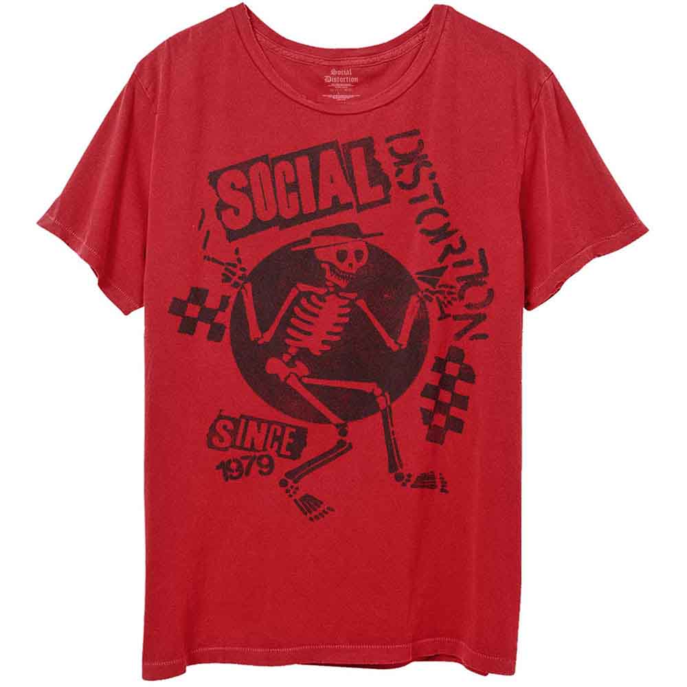 Social Distortion Speakeasy Checkerboard Red