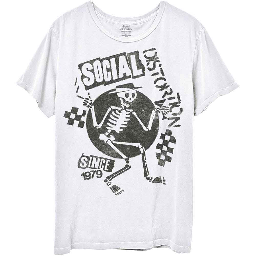 Social Distortion Speakeasy Checkerboard White