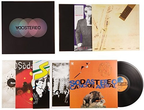 Soda Stereo Caja Negra - 7-Disc Record Album - Vinyl LP
