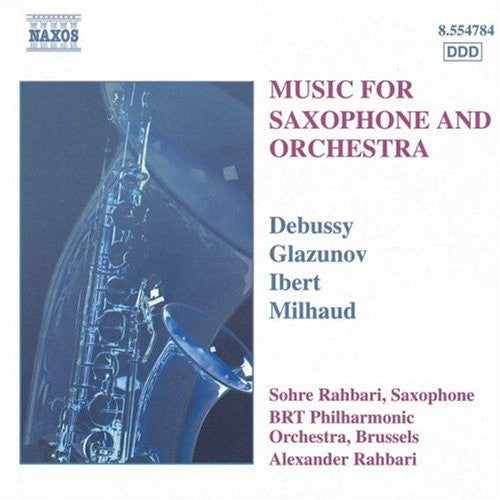 Sohre Rahbari Music for Saxophone & Orchestra - CD Album