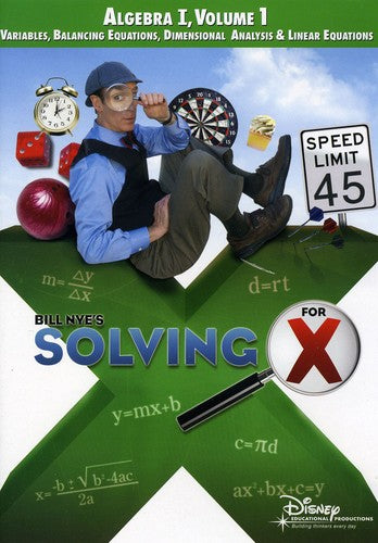 Solving for X: Algebra I V.1 - DVD