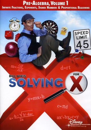 Solving for X: Pre-Algebra 1 - DVD