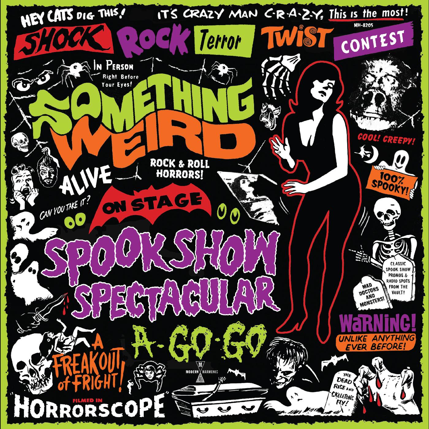 Something Weird Spook Show Spectacular a-Go-Go - Double Record Album - Vinyl LP
