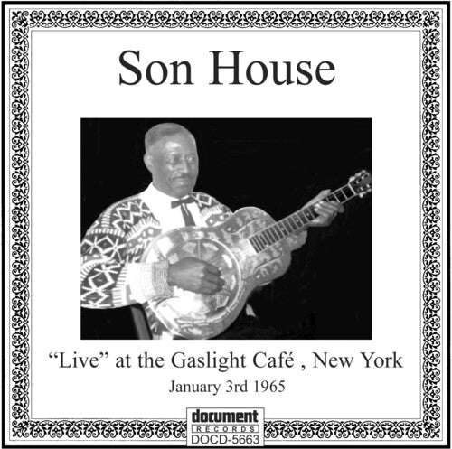 Son House Live at the Gaslight Cafe NYC - CD Album