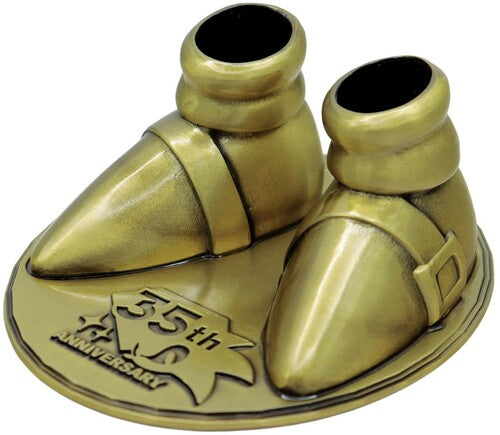 Sonic Ltd Ed 35th Ann Metal Boot Replicas Sonic the Hedgehog: 35th Anniversary - Limited Edition Replica - Metal Boots - Accessories