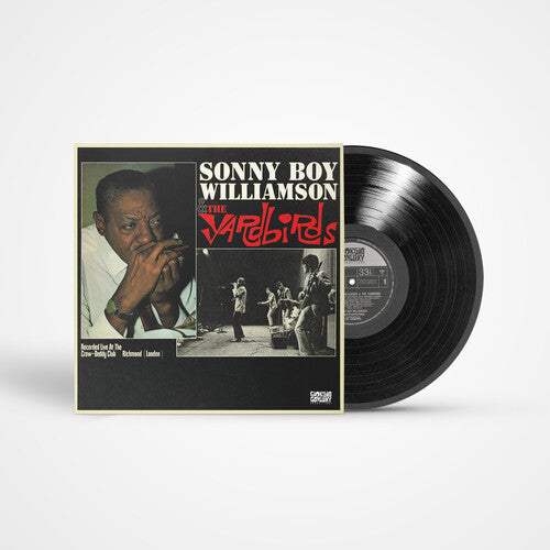 Sonny Boy Williamson & the Yardbirds Recorded Live at the Craw-Daddy Club, Richmond (London) - Record Album - Vinyl LP