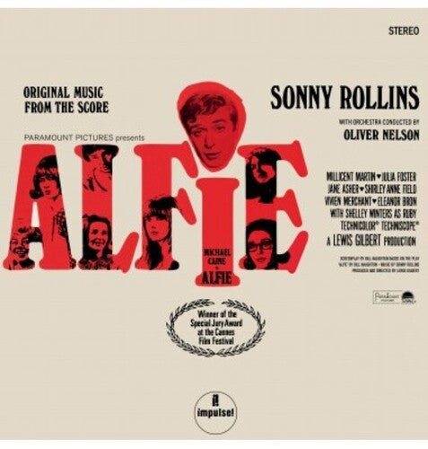 Sonny Rollins Alfie (Original Soundtrack) - Record Album - Vinyl LP