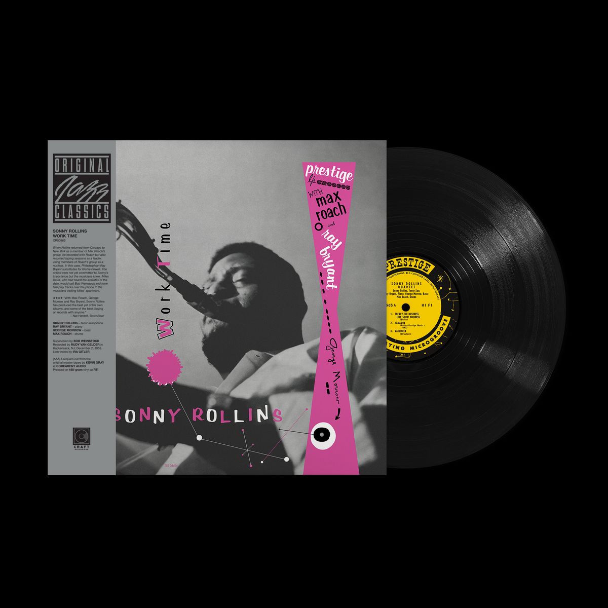 Sonny Rollins Work Time (Original Jazz Classics Series) (180G) [LP]