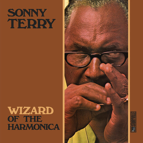 Sonny Terry Wizard of the Harmonica - Record Album - Vinyl LP