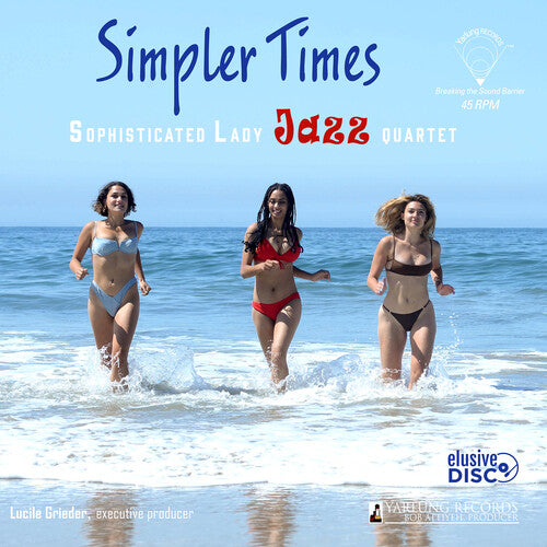 Sophisticated Lady Jazz Quartet Simpler Times - Record Album - Vinyl LP