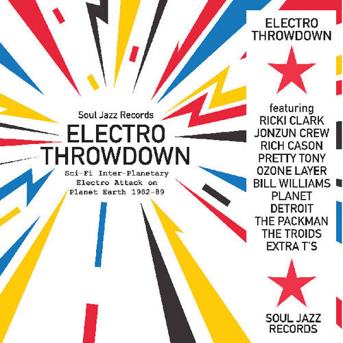 Soul Jazz Records Presents Electro Throwdown Sci-fi Inter-planetary Electro Attack on Planet Earth 1982-89 - CD Album