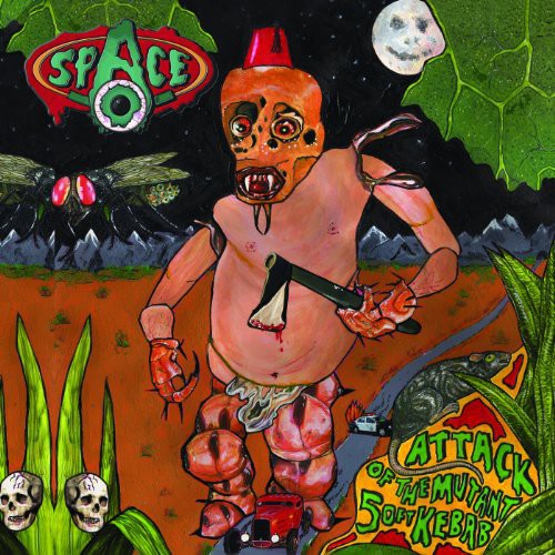 Space Attack of the Mutant 50FT Kebab - Record Album - Vinyl LP