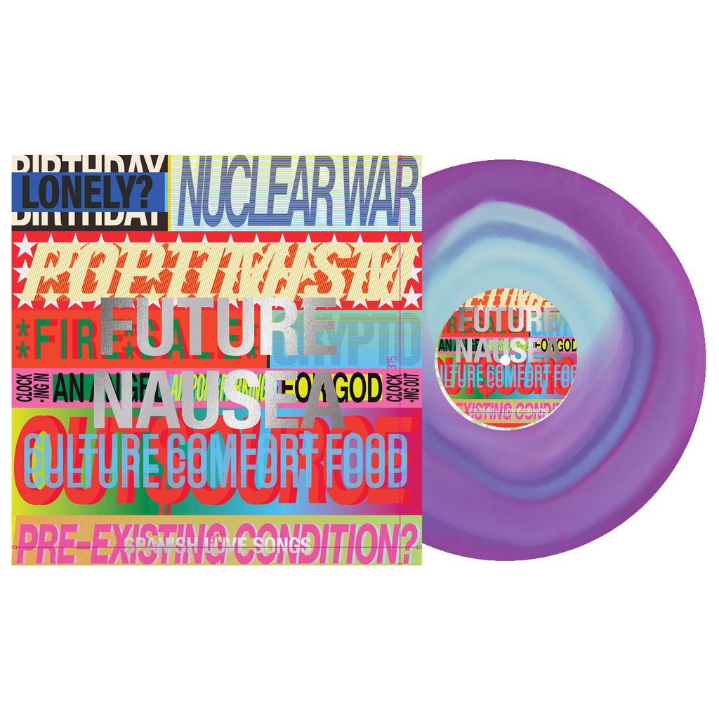 SPANISH LOVE SONGS Future Nausea (Indie Exclusive) [Blue In Purple In Baby Pink]