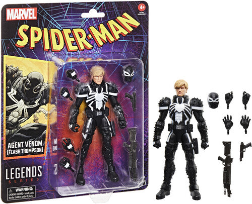 Spd Legends Retro 2 Spider-Man Retro Comics - Marvel Legends - Agent Venom (Flash Thompson) Action Figure - Action Figure