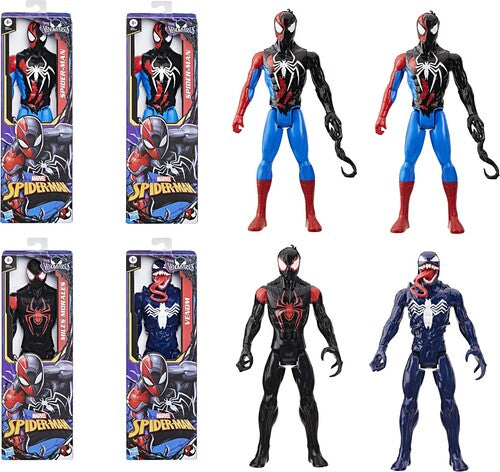Spdvenomversus Titanheroes Ast Spider-Man - VenomVersus Titan Hero Series 12" Assortment - 4-Disc Record Album - Vinyl LP